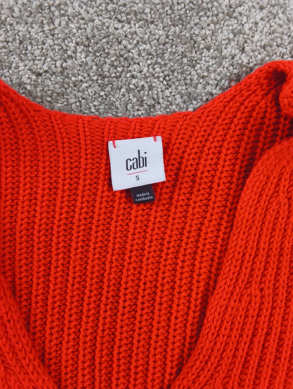 CAbi Style 5837 Ruby Knit Pullover Sweater Woman Size Small - Picture 3 of 5